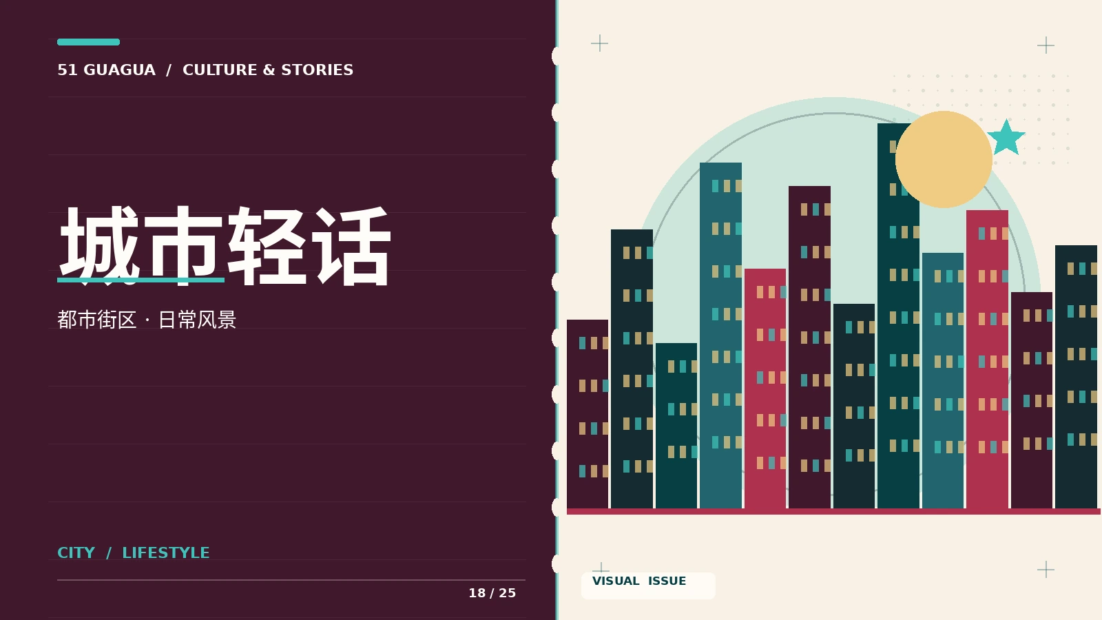 城市与文化轻话视觉